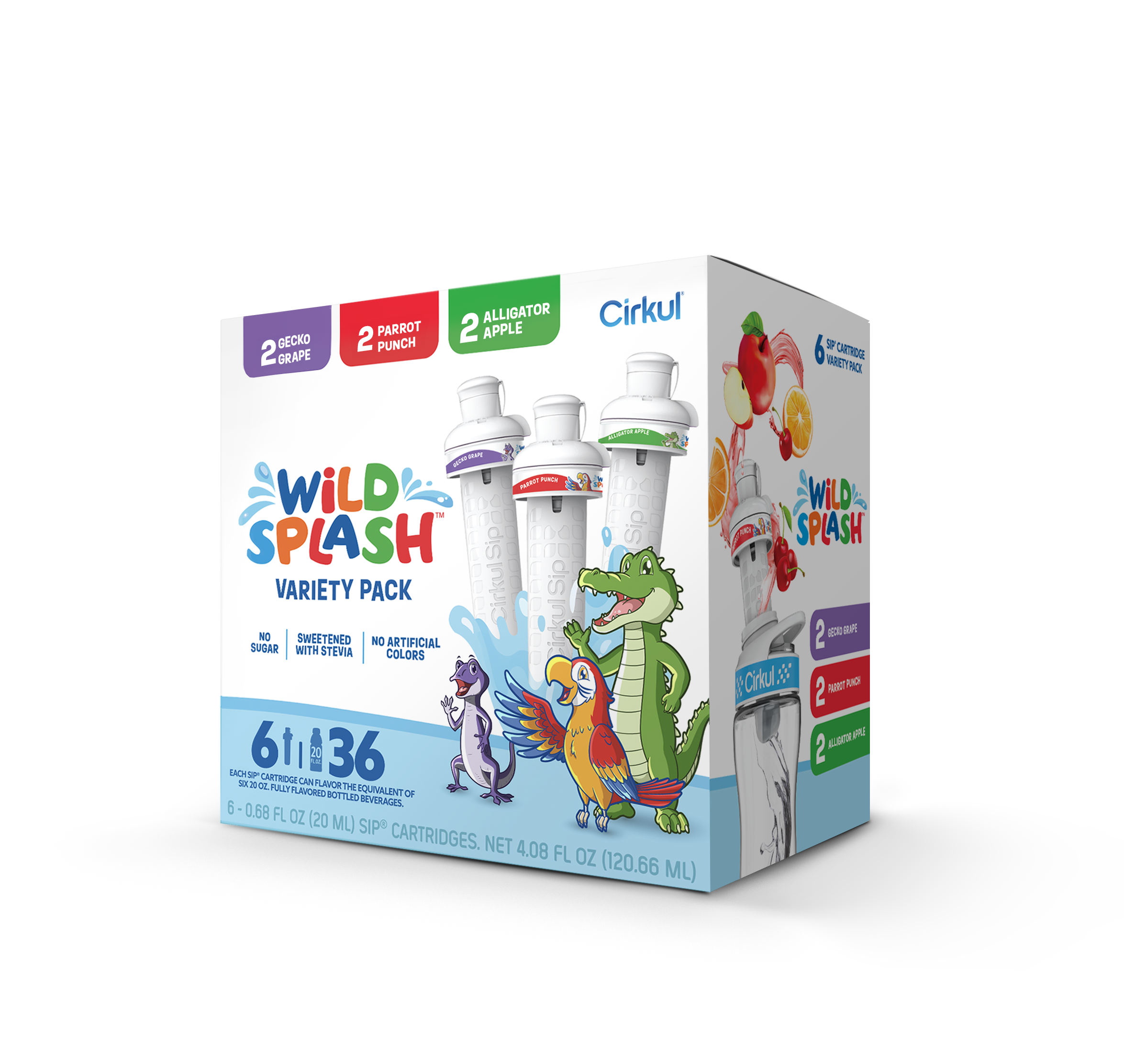 Wild Splash™ 6-Pack Variety Pack - Simple Use