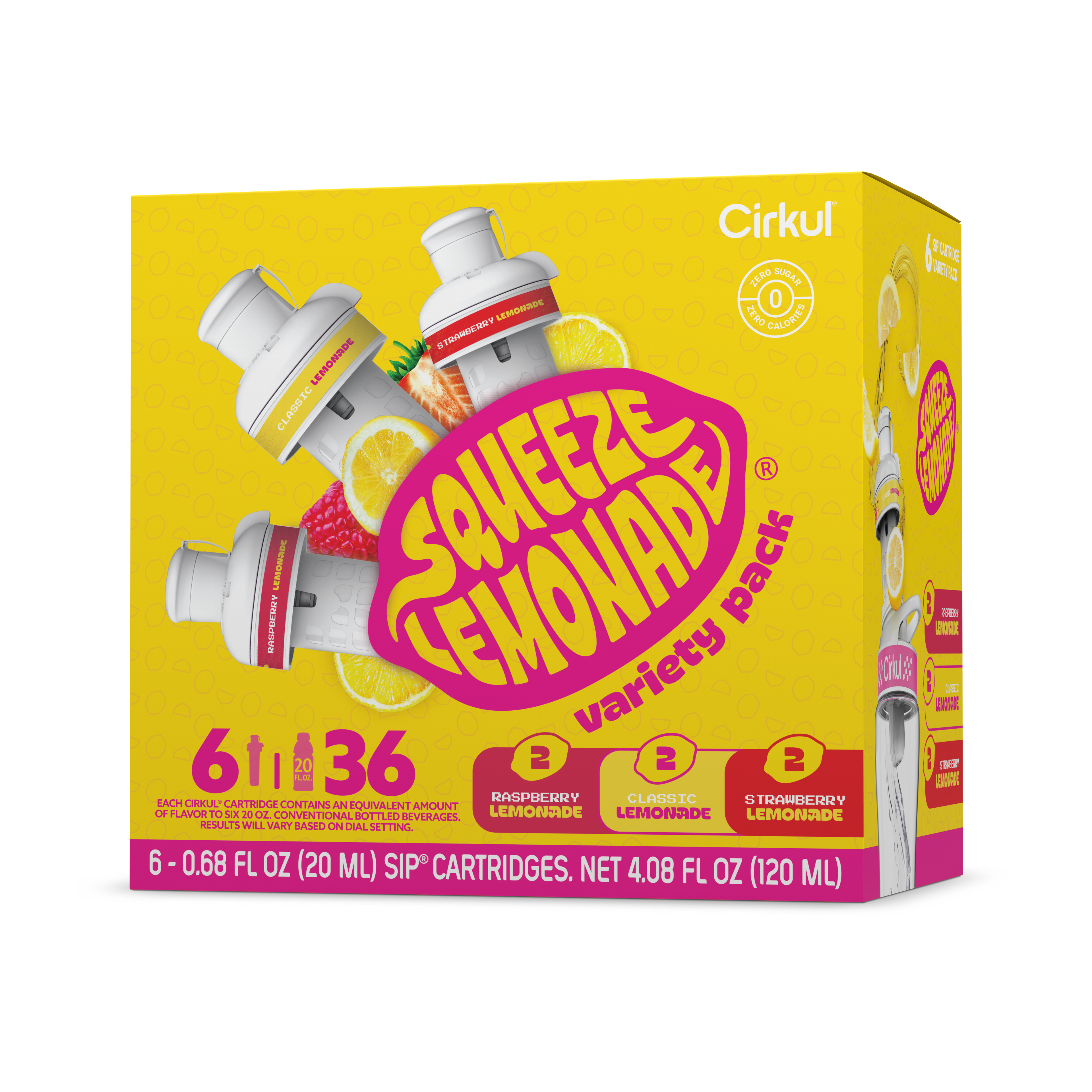 Squeeze ® 6-Pack Variety Pack - Premium Choice