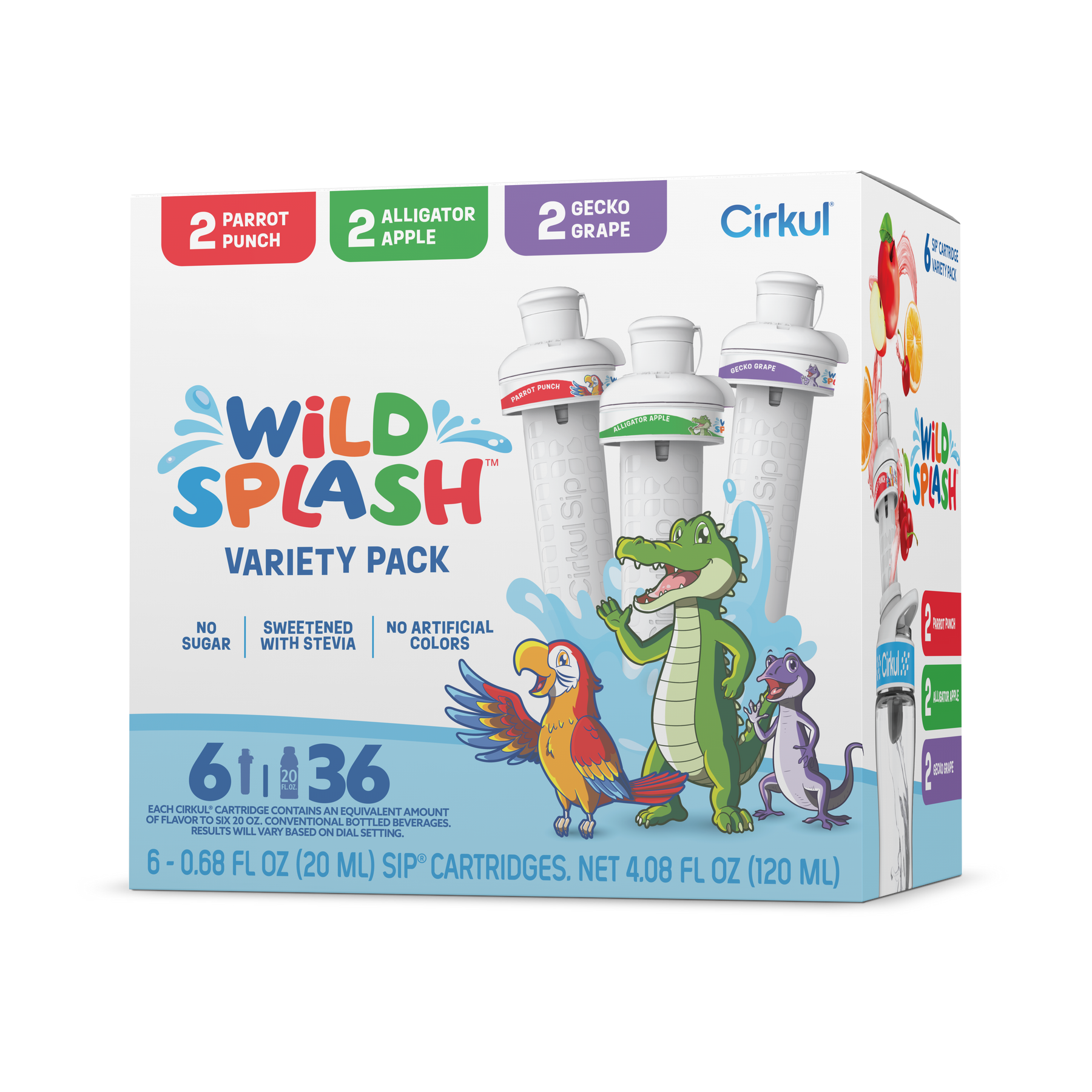 Wild Splash™ 6-Pack Variety Pack - Simple Use