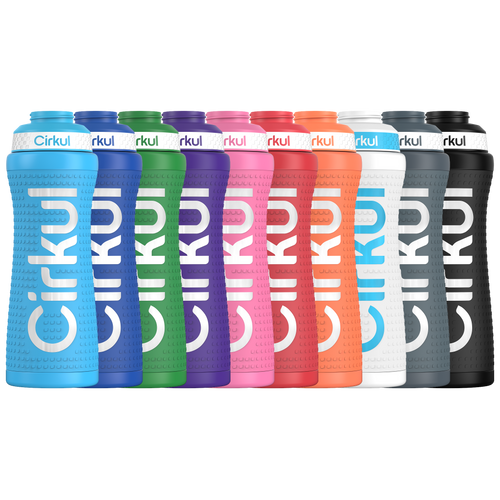 22oz. Grip Stainless Steel Bottle & Sport Lid - Essential Set