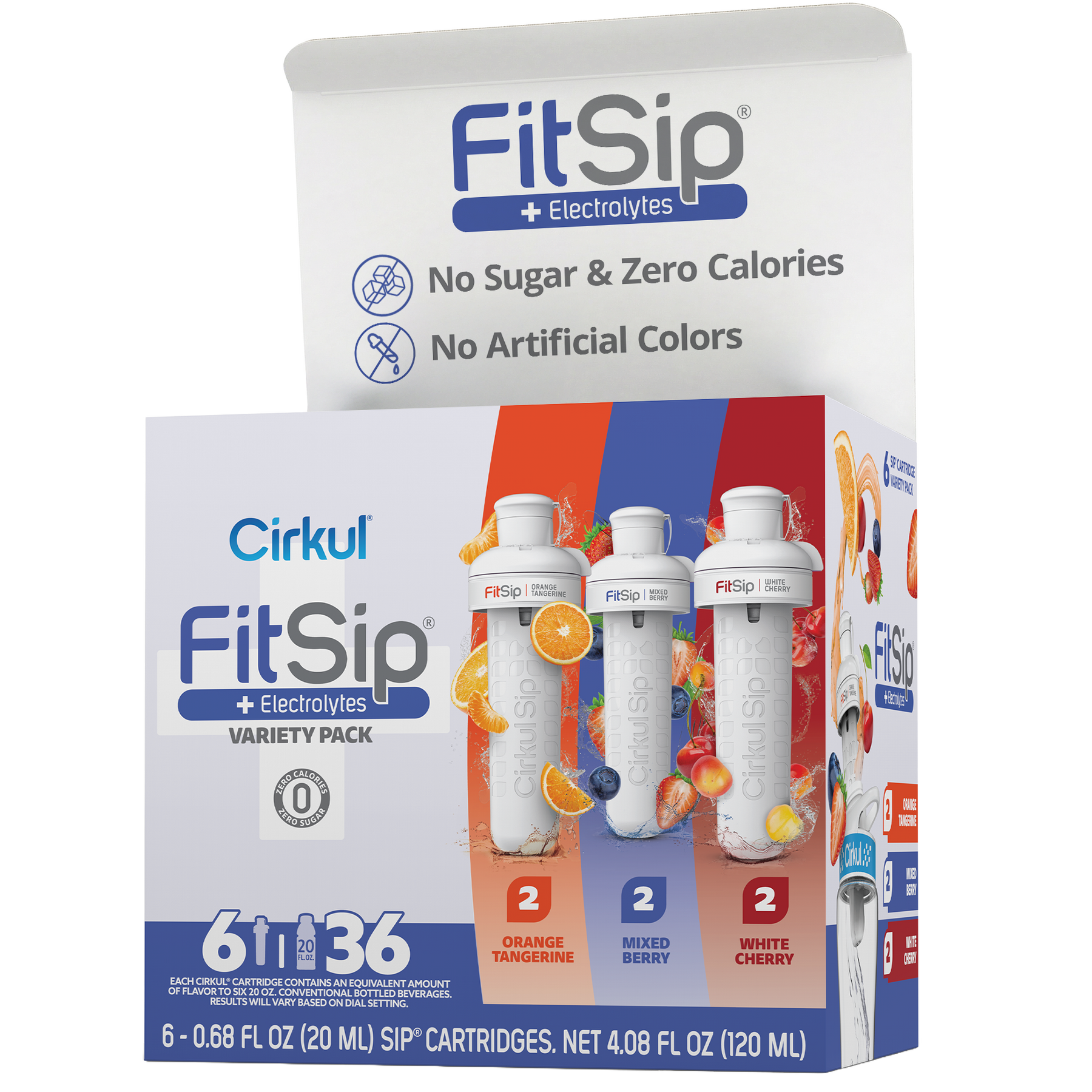 FitSip® 6-Pack Variety Pack - Clean Style
