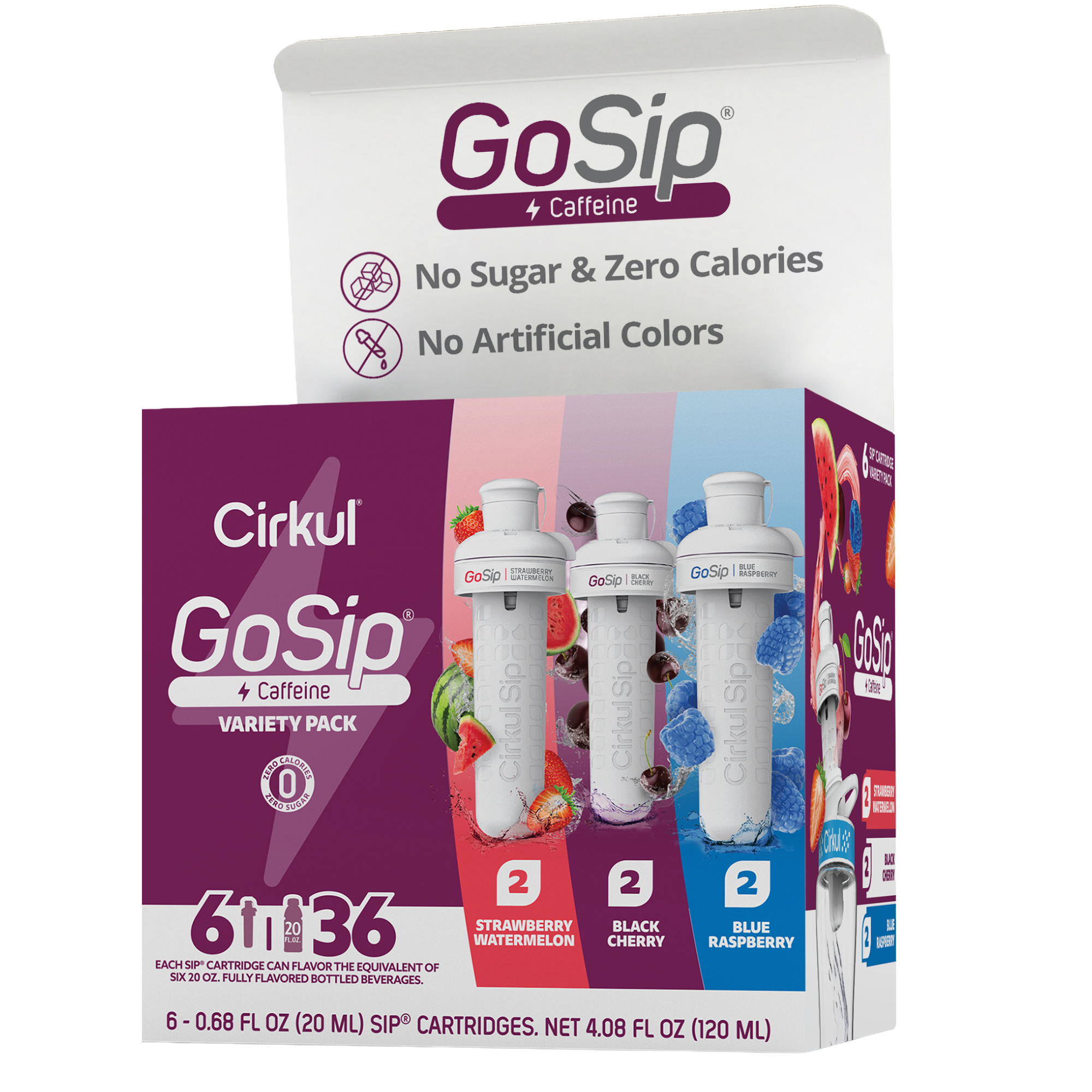 GoSip® 6-Pack Variety Pack - Clean Style