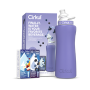 32oz. Matte Periwinkle Stainless Steel Bottle Starter Kit - Gift Ready