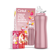 32oz. Rose Gold Stainless Steel Bottle Starter Kit - Clean Bundle