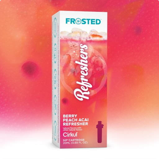 Frosted Berry Peach Acai Refresher - Simple Edit
