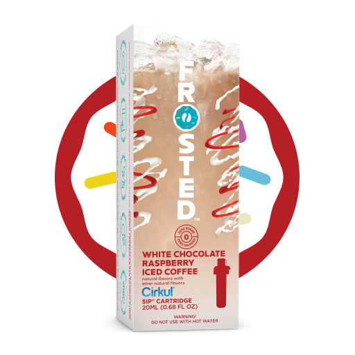 Frosted White Chocolate Raspberry Iced Coffee - Classic Pick