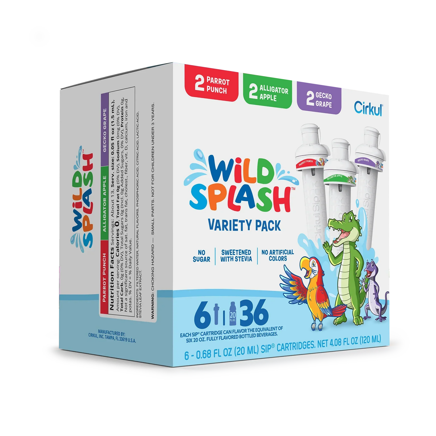 Wild Splash™ 6-Pack Variety Pack - Simple Use