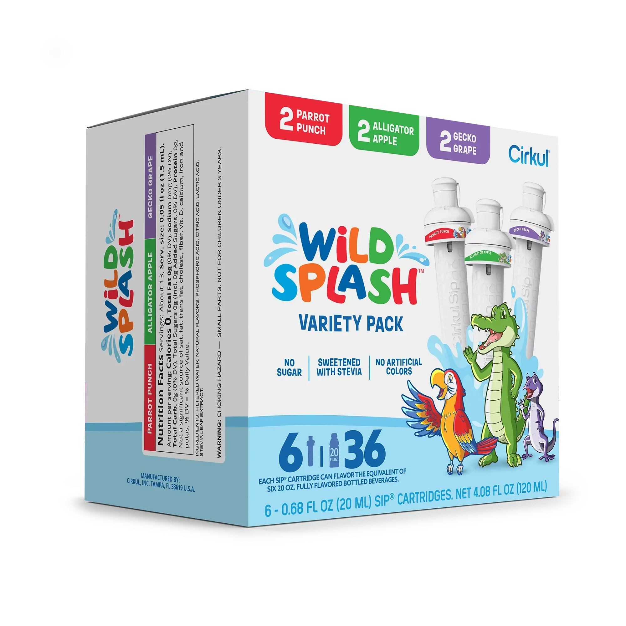 Wild Splash™ 6-Pack Variety Pack - Simple Use